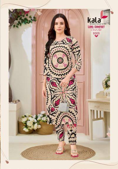 Kala long comfort vol-1 coord set Kurti wholesale in Vadodara